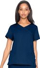 Urbane Ultimate Tailored Fit Comfort Stretch 6-Pocket Scrub Top for Women 9577-M