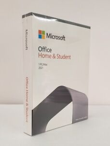 Microsoft Office Home and Student 2021 for 1 PC or Mac 79G-05396 Brand New