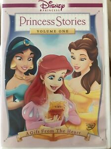 Disney Princess Stories, Vol. 1 -A Gift  From The Heart - DVD - GOOD