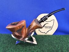 Tinder Box Aalborg by Nording Freehand Briar Restored Danish Made Estate Pipe