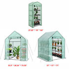 Mutil-Size Greenhouse for Outdoors Durable Green House Kit with Window PE Cover