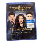 the TWILIGHT saga TWO-MOVIE SET Breaking Dawn PART 1 & 2 Blu-ray 2-Disc Set