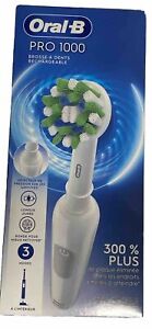 New ListingOral-B Pro 1000 Deep cleaning action  Rechargeable Toothbrush White New Sealed