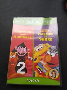 Sesame Street Double Feature Learning Numbers And Learning To Share Dvd