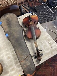 Vintage 4/4 Violin Copy Violin Antonius Stradivarius Nice /plays