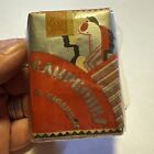 Vintage Empty Campeones Art Deco Tax Stamp Cigarette Pack Package Mexico