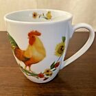 Pfaltzgraff Coffee/Tea Mug/Cup Garden Rooster 12 oz Colorful Rooster with Chick