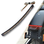 Motorcycle 90 LED Flexible Light Strip Rear Tail Brake Stop Flowing Turn Signal