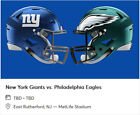New York Giants vs Philadelphia Eagles (Jan 7) Lower Level 100 - 2 Tixs Package