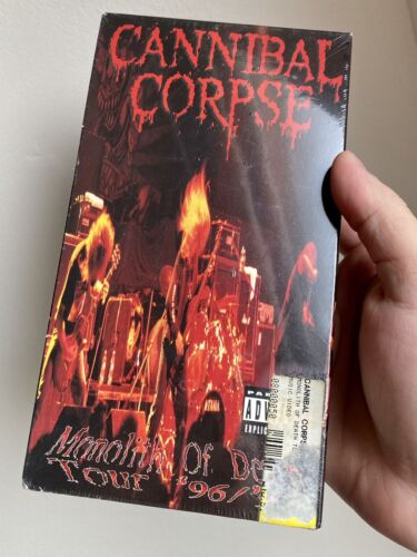 New ListingCannibal Corpse Vhs Brand New Sealed Brutal Death Metal shirt Monolith of Death