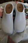 Quark Womens 570201 White Quarky Lightweight Clog Nursing Shoes WOMEN's size 8