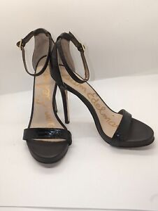 Sam Edelman Eleanor strapped stiletto sandals black size 6.5