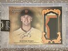 BUSTER POSEY 2021 Topps Dynasty /10 AUTO 4 Color PATCH #DAP-BP1 Factory Encased