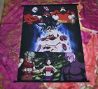 LICENSED Vintage Dragon Ball Z Super  Wall Scroll Poster 43”x31” Goku Anime DBZ