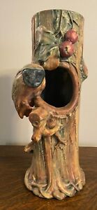 New ListingWeller Pottery Woodcraft Owl Vase Mint and Very Nice!