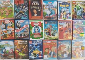 DVD kids lot of 34 DVD Bulk Movies -Disney, Lego, Thomas + You Pick $1.50 to $5