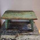 EXCELLENT EARLY ANTIQUE PRIMITIVE BENCH AMAZING OLD PAINT, GREAT FORM NR AAFA