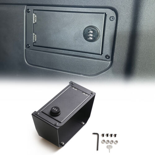 For Ford Bronco Sport 2021+ Black Rear Trunk Safe Storage Box Vault Accessories