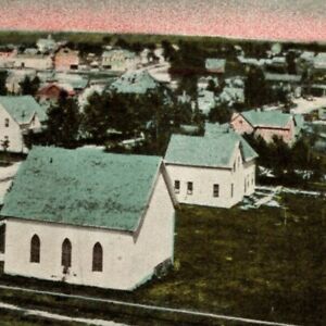 Hillside Ave Milaca Minnesota 1910 Postcard 3980