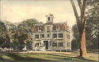 Town Hall ~ Fairfield Connecticut CT ~ hand colored Rotograph ~1908 MONTCLAIR NJ