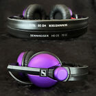 Sennheiser HD25 with Purple Aluminium Earcups and Hinges Custom Cans