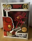 Funko *LIMITED EDITION* CHASE #01 Hellboy SIGNED by “Ron Perlman” JSA Certified
