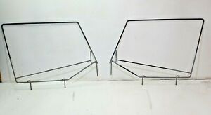 Jeep Wrangler YJ 87-95 OEM Factory Soft Top Upper Door Skin Frame Pair FREE SHIP (For: Jeep)