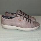 ECCO Soft 7 Light Brown Leather Casual Sneakers Shoes Men’s Size 11 EU 45