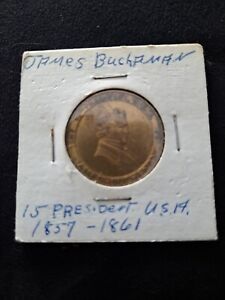 James Buchanan 1861 Collectible Coin