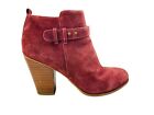 Michael Women's Rosey Suede Leather Ankle Zip Bootie Boots Size 9