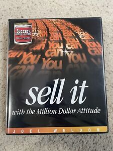 SELL IT with the Million Dollar Attitude Joel Weldon 11 CD Set