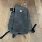 MSI Gaming Backpack Gray Color Laptop Two Zippers Buckle Travel Bag