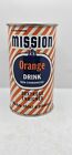 Mission Orange Flat Top Soda Can L.A. California  