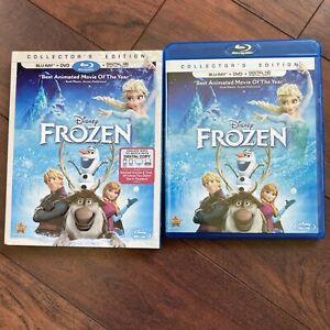 Frozen Disney Collector's Edition Blu-ray DVD Digital HD 2013