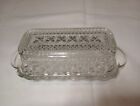 Vintage Wexford Anchor Hocking Glass Butter Dish 8 in.