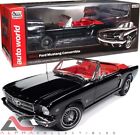 AUTOWORLD AMM1312 1:18 1964.5 FORD MUSTANG CONVERTIBLE (RAVEN BLACK)