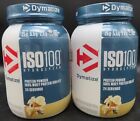 *2 PACK* Dymatize ISO100 Hydrolyzed Protein Powder, Vanilla, 1.6LB, EX: 10/25
