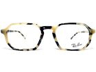 NEW Ray Ban RB5370 5878 Unisex Havana Beige Rectangle Eyeglasses Frames 51/19