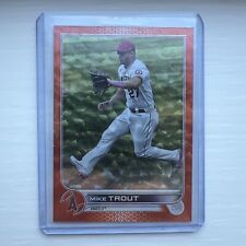 2022 Topps Series 1 Orange Foil /299 Mike Trout #27