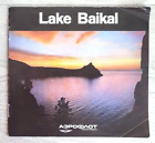 1987 Aeroflot Advertising Booklet Lake Baikal Siberia region Taiga Russian book