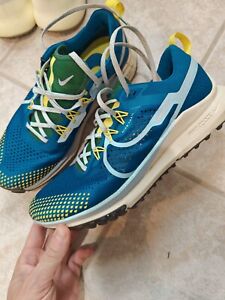Nike Mens React Pegasus Trail 4 DEEP ROYAL BLUE  Running Shoes Sneakers Size 13