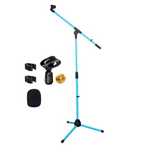 5Core Microphone Stand Mic Stand 360° Rotating Boom Arm Foldable Tripod Holder🔵