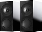 KEF R3 Series Passive 3-Way Bookshelf Speakers (PAIR) - Black Gloss - Used 2