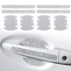 8Pcs Car Door Handle Bowl Reflective Protector Decal Stickers Anti-scratch Bling (For: More than one vehicle)