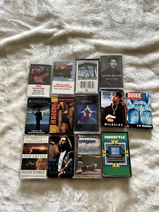 Huge Lot 45 Classic and Vintage 80's 90's Cassette Tapes Rap, Pop, Hip Hop etc