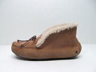 UGG Alena Chestnut Sheepskin Moccasin Slippers Women's Size 9M