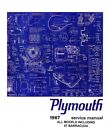 1967 Plymouth Barracuda Belvedere Shop Service Repair Manual (For: 1967 Plymouth GTX)