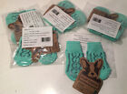 Dog Socks Pup Crew Non-skid Blue Knit Size S/XS New In Packaging LOT OF 5 SETS