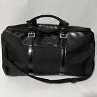 Ralph Lauren Fragrances Duffle Bag Black Carry On Travel Overnight Luggage Bag