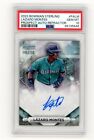 2023 Bowman Sterling Lazaro Montes /150 Refractor Auto #PA-LM Mariners PSA 10
